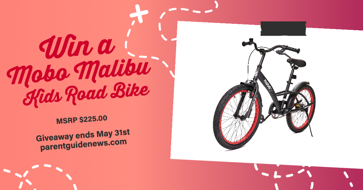 This safe and sturdy road bike is perfect for children aged 6-10. Don't miss out on this amazing prize valued at $225! Enter at parentguidenews.com/contests-givea…