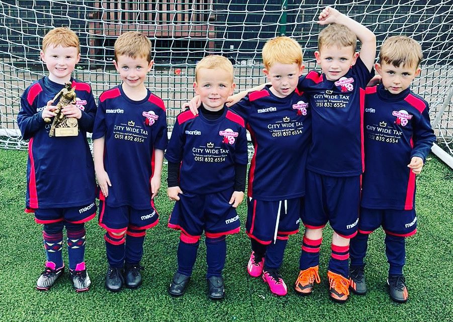 FOOTBALL TOTS - AINTREE tweet media