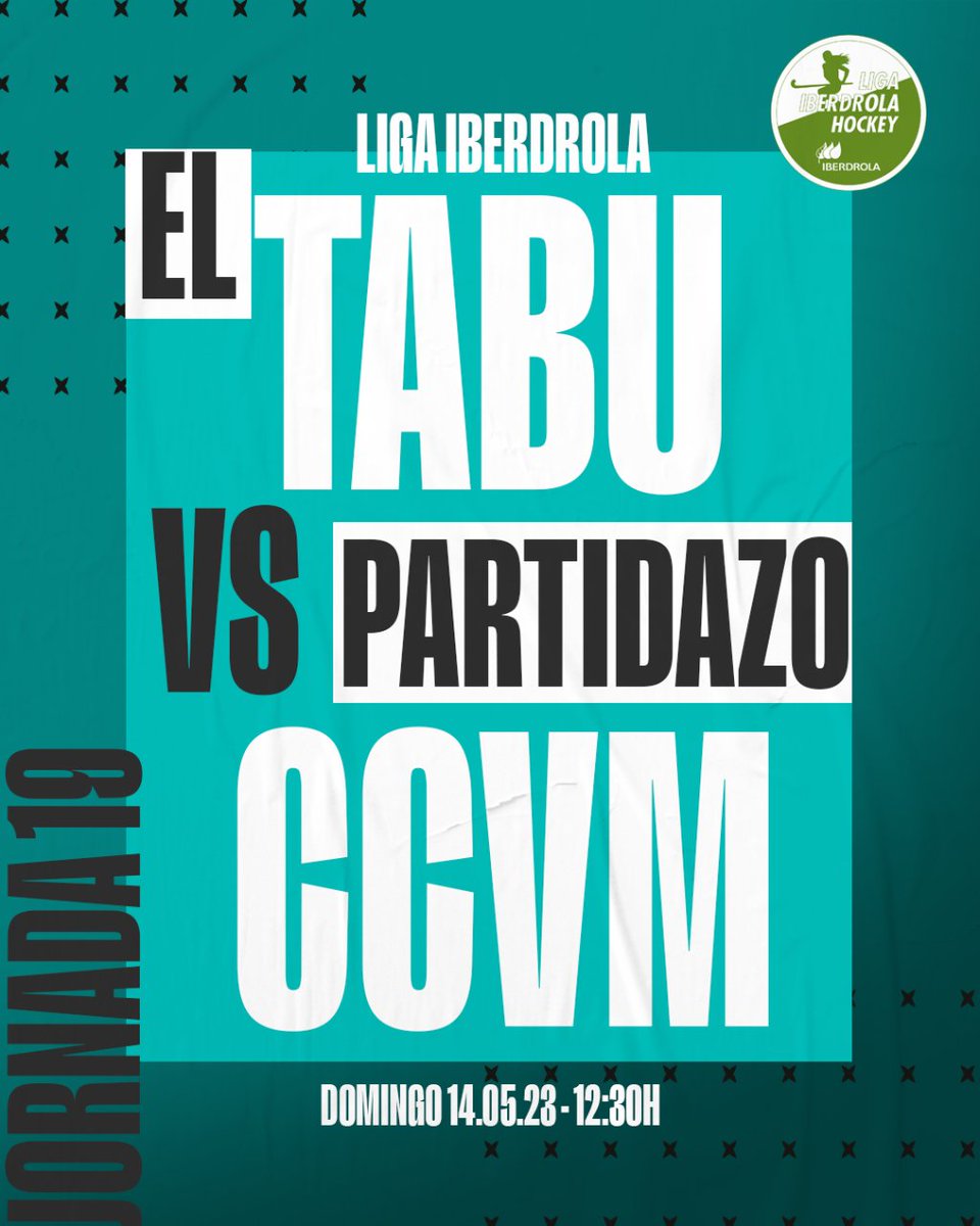 rfe_hockey's tweet photo. ‼️ #PartidazoIberdrola y #PartidazoMGS ‼️
📆 Jornada 19 - 14.05.23
🆚 @UDTaburiente - @ccvmoficial
🆚 @hockeyjunior - @sansecomplutense_hockey
🏆 #LigaIberdrola 🤜🤛 #LigaMGS
Consulta los horarios del resto de jornada 👉
#HockeyEspaña | @iberdrola | @mgs_seguros https://t.co/AtBrRKzfjV