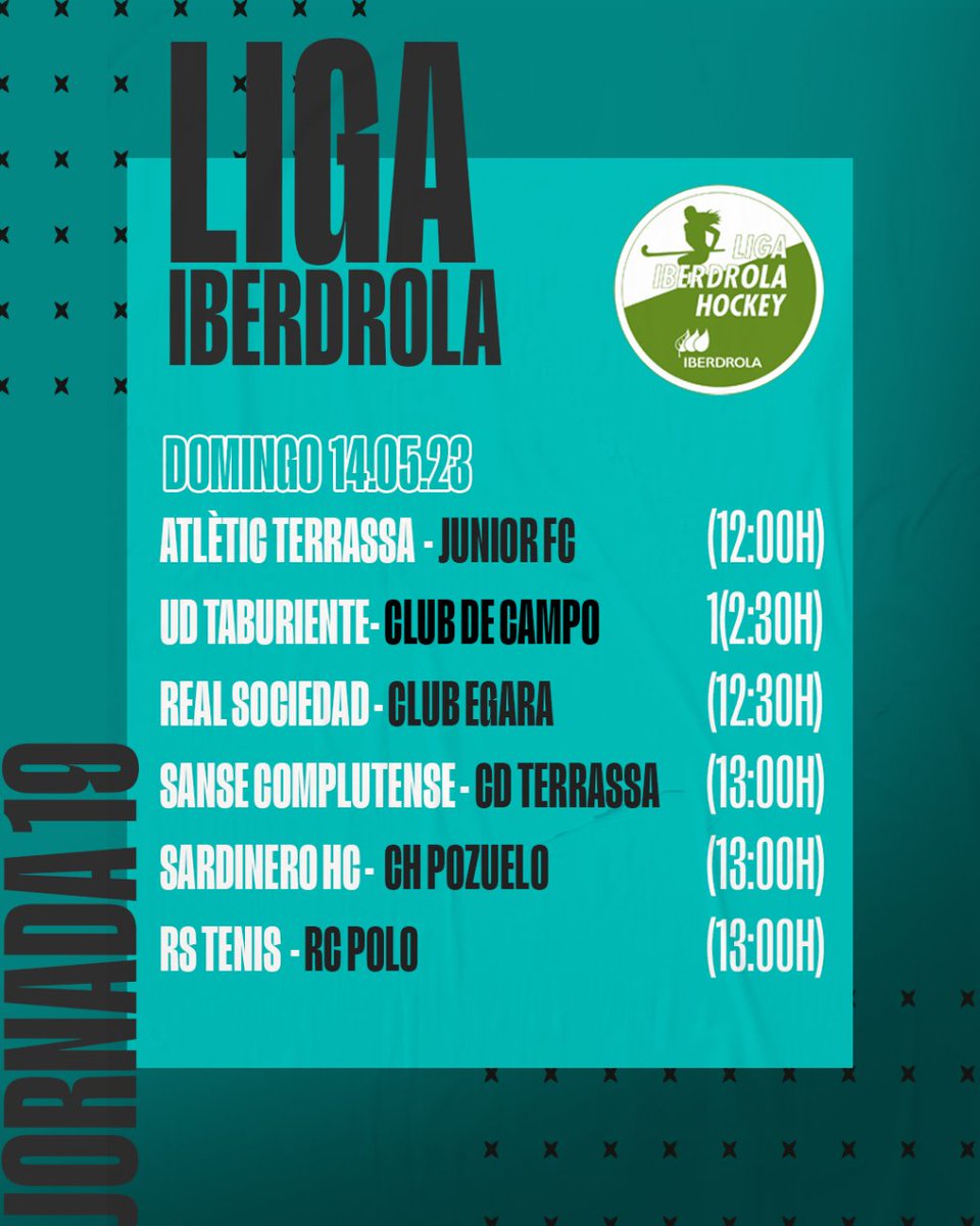 rfe_hockey's tweet photo. ‼️ #PartidazoIberdrola y #PartidazoMGS ‼️
📆 Jornada 19 - 14.05.23
🆚 @UDTaburiente - @ccvmoficial
🆚 @hockeyjunior - @sansecomplutense_hockey
🏆 #LigaIberdrola 🤜🤛 #LigaMGS
Consulta los horarios del resto de jornada 👉
#HockeyEspaña | @iberdrola | @mgs_seguros https://t.co/AtBrRKzfjV