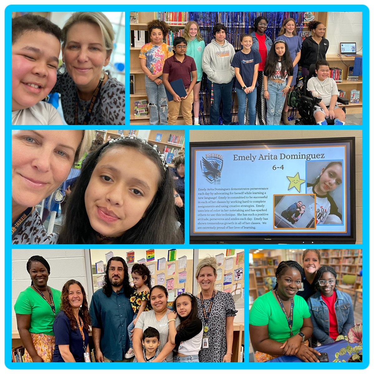 Debbie Schelin (@deblumina) on Twitter photo Spotlight on Students Celebration today <a href="/HerbertAkinsMS/">Herbert Akins Road Middle School</a> ! Very proud of these amazing nighthawks!
🧡💙
#nighthawksrise
#buildingournest Spotlight on Students Celebration today <a href="/HerbertAkinsMS/">Herbert Akins Road Middle School</a> ! Very proud of these amazing nighthawks!
🧡💙
#nighthawksrise
#buildingournest