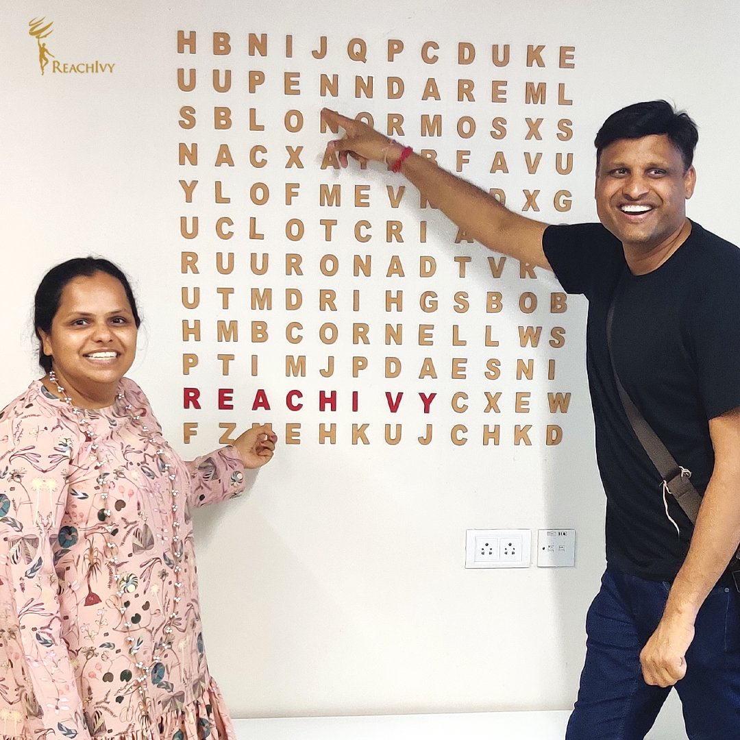 Minds raced and conversations flew when @uofpenn graduate <a href="/manishm/">Manish Maheshwari</a> met our @harvard alumnus founder <a href="/Vibha13/">Vibha Kagzi</a> at the ReachIvy office. We thank him for today’s dose of inspiration!

#HarvardMeetsUPenn #ReachfortheStars #VibhaKagzi #ManishMaheshwari #UPenn #CareerGuidance