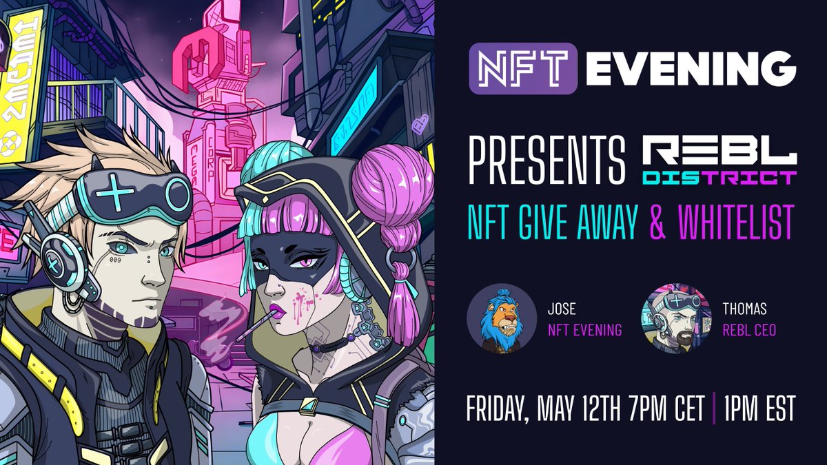 yuser_ru's tweet photo. 🎨 Присоединяйтесь к сегодняшней #AMA с
@NFTevening где мы углубимся в одну из наших основных функций: создание потрясающего #AI искусства и мгновенный минт его на блокчейне - и все это в #REBLApp! Не упустите шанс стать одним 5⃣ из счастливчиков и выиграть #REBLDistrict #NFT!💪 https://t.co/Pj7ZozlNrH