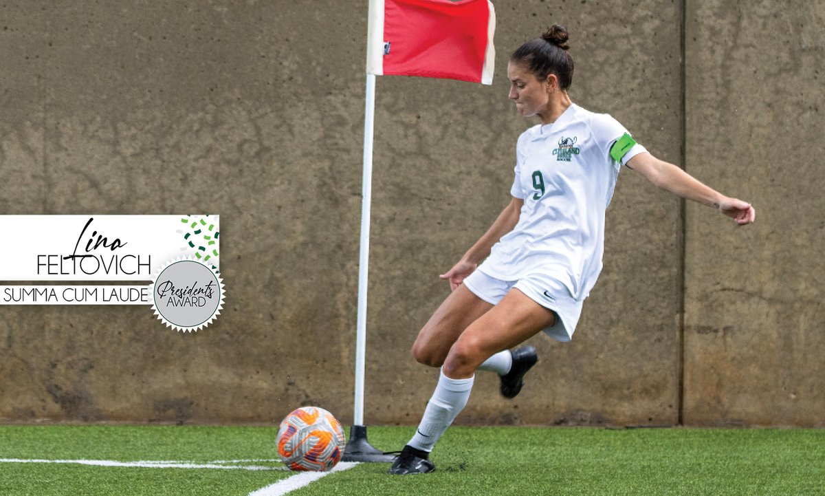 CSU_Athletics's tweet photo. "Lina is a true testament to the dedication & determination that you need in order to be your best on the field & in the classroom. As a Viking, Lina has served as an incredible representation of what we strive for here at CSU." - Head Coach Dallas Boyer
#CLEState2023 | #GoVikes https://t.co/wmBF1ETPZV