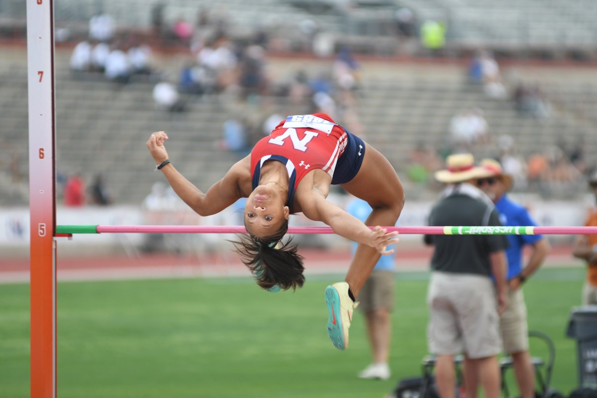 Northwest’s Anaya Potter finishes sixth (5-04) in the 5A girls high jump at Mike A. Myers Stadium in Austin. 

She will run in the 5A girls 300 hurdles at 7:35 p.m. tonight.