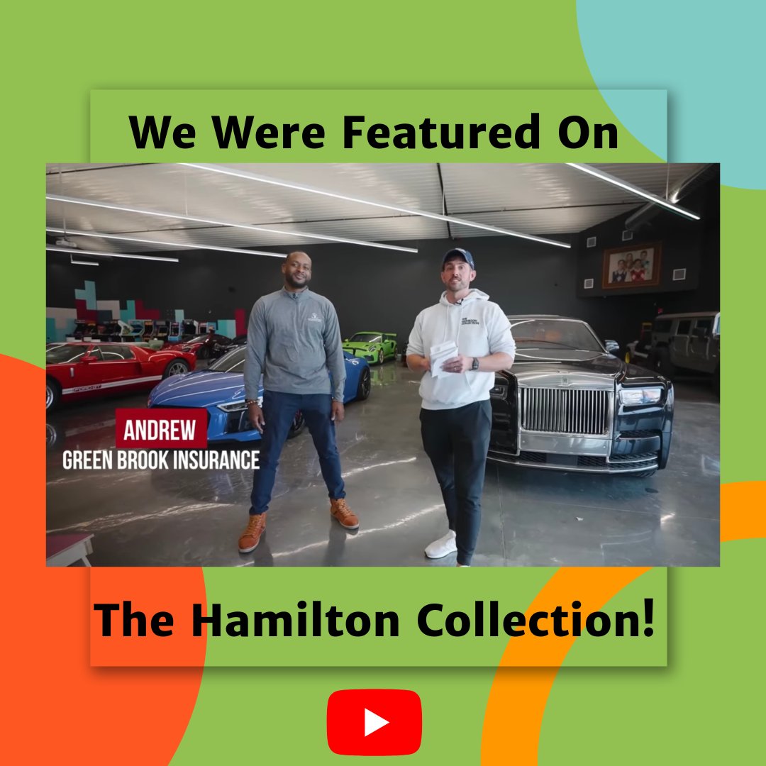 GreenBrookIG's tweet photo. If you've seen us on The Hamilton Collection, you're obviously awesome! We're excited to serve such a dynamic person as Steve Hamilton and are looking forward to a long insurance relationship with him. https://t.co/7irWjlgErS