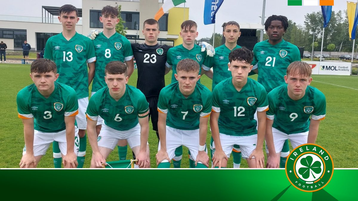 REPORT | #IRLU16 | 🇮🇪 3-1 🇺🇦

A superb second-half display from Ireland saw them come back to beat Ukraine in the UEFA Development Tournament in Slovakia ☘️

Jaden Umeh, Michael Noonan and Aaron Ochoa Moloney with the goals 👏⚽️

🗞️👉 fai.ie/ireland/news/r…

#COYBIG | #WeAreOne