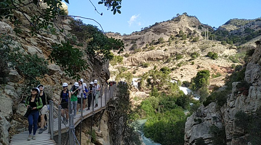 #SAPE23 Caminito del Rey!