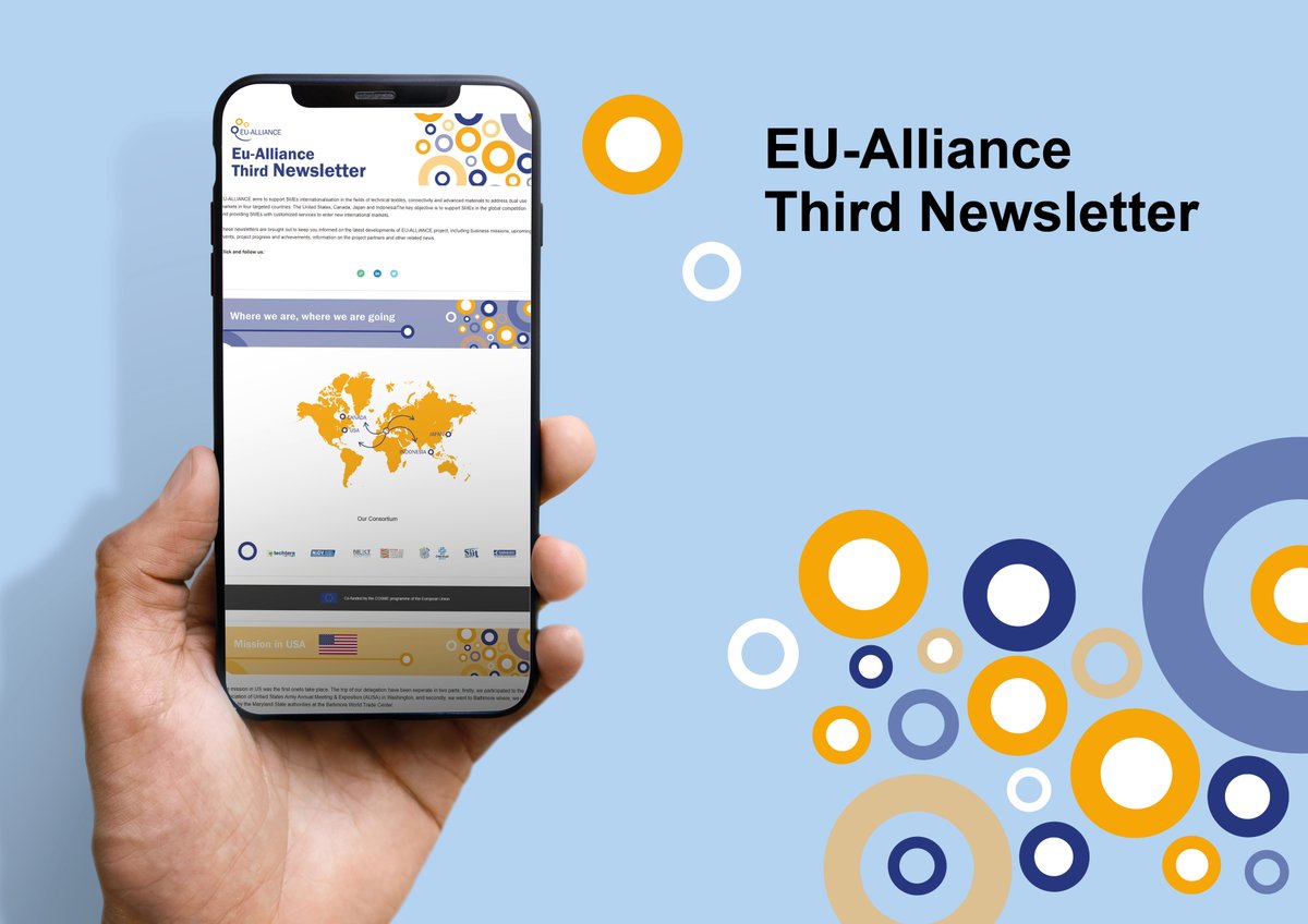 Our #third newsletter is out now!

This issue provides an overview of the status of EU-ALLIANCE, in particular the four #missions to the countries of the USA, Indonesia, Japan and Canada are reported.
 
 #Consult it here:
lnkd.in/dgpdmG5U