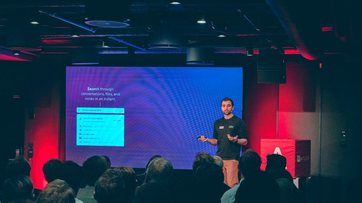 This week we presented NEVEMIND alongside other incredible founders at Investor Days in Oslo 🚀 
A big shoutout to our CTO Nuno Mota, for delivering an amazing pitch!