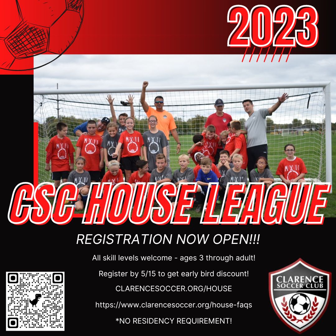CSCinferno's tweet photo. Early registration pricing ends in 4 days!

Please note: the sibling discount is not working, if you are registering 3 or more players - email cschousedirector@gmail.com (provide their birthdates ASAP), for work around.

Links in comments

#cscfamily #CSC #youthsoccer #soccer https://t.co/3cqPivF7sc