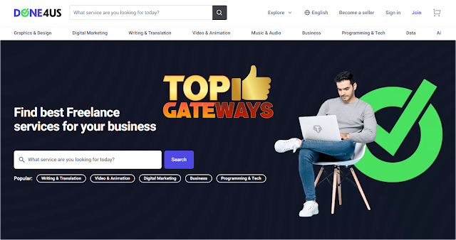TopGateways's tweet photo. Start Freelancing via Done4us Freelance Platform https://t.co/R2nGQsw3DO https://t.co/85dshqNdy9