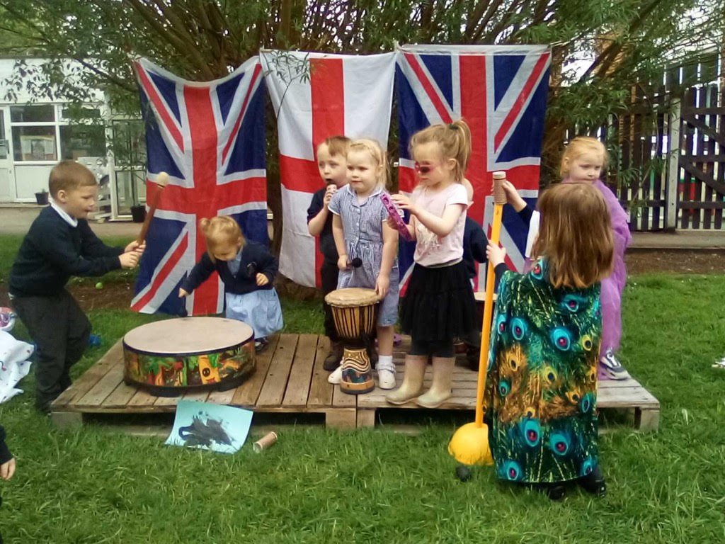 ganneys's tweet photo. Our children are inspired by what's happening in Liverpool and have loved performing in their own Eurovision concert that they set up today. #Eurovision2023. They enjoyed making their own costumes, microphones and music.The judges were very generous with their scores too! https://t.co/jcSN7OTvPV