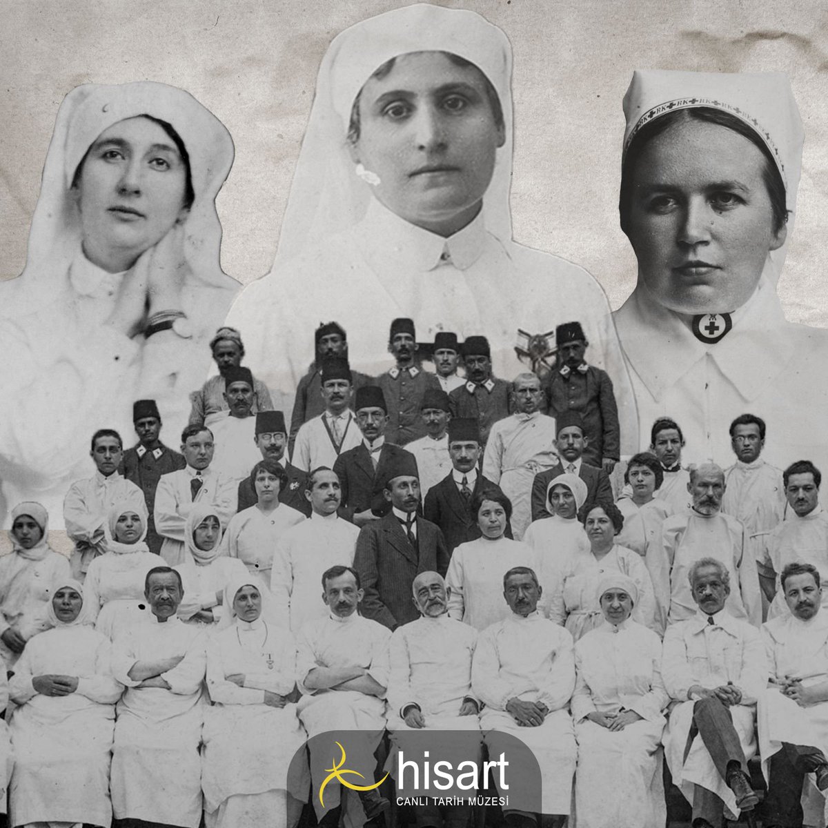 Dünyanın dört bir yanındaki kahraman hemşirelerimizin Dünya Hemşireler Günü kutlu olsun!
-
Müzemizi ziyaret ederek,  kahraman hemşirelerimizin balmumu heykellerini, nişanlarını, mektuplarını ve Hilal-i Ahmer Cemiyeti'ne ait tarihi belgeleri birebir olarak görebilirsiniz.