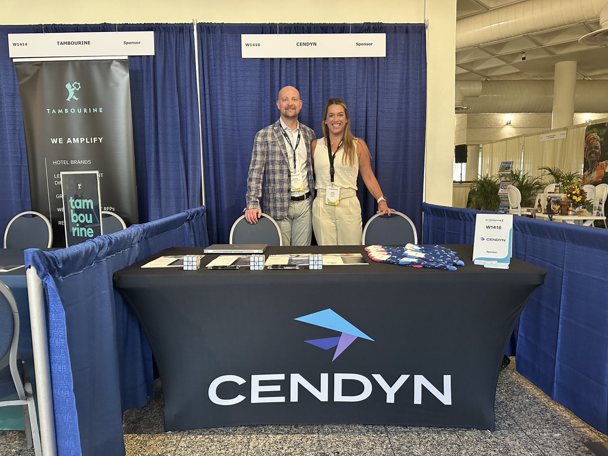 Cendyn's tweet photo. What a fantastic experience at the #CHTAMarketplace41 by @CHTANow! It provided a great platform to connect with hospitality professionals & gain insights into the latest industry advancements. 💙☀️🌴 We had an amazing time & a special thank you to all our friends! 🤝 https://t.co/asDpvOBpbZ