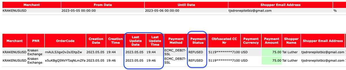 DjTaljames's tweet photo. @FBI @FDICgov  YOU NEED TO TAKE A LONG HARD LOOK INTO @JunoFinanceHQ  THEY ARE ACTIVELY COMMITTING FRAUD and are refusing to return my funds to me based on the claim that a preauthorization can be held for 7 business days but @krakenfx supplied this proof they declined 7 days ago https://t.co/GNoWHeZIth