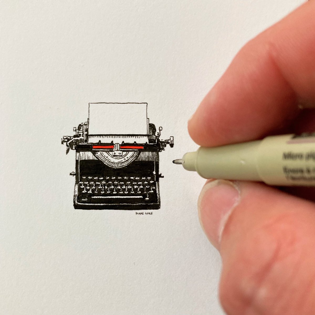 Did you know typewriters were initially designed to SLOW DOWN typing speeds rather than speed them up? This was because early typewriters had a tendency to jam if keys were struck too quickly in succession. 1/4