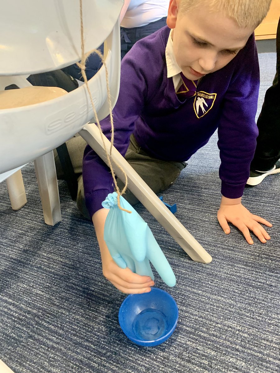 MrsDuncan123's tweet photo. For our on the farm topic continuing our learning about jobs on a farm, Room 4 became farmers this afternoon through play. They each ‘milked a cow’ to see how much milk they could collect in the bowl. They agreed it was hard work! 🐄🥛@HareleeshillPS #itsSLC https://t.co/OIV3s8IXW1