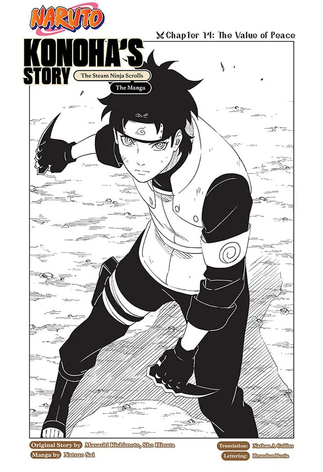 VIZ  Read Naruto: Konoha's Story—The Steam Ninja Scrolls: The Manga,  Chapter 1 Manga - Official Shonen Jump From Japan