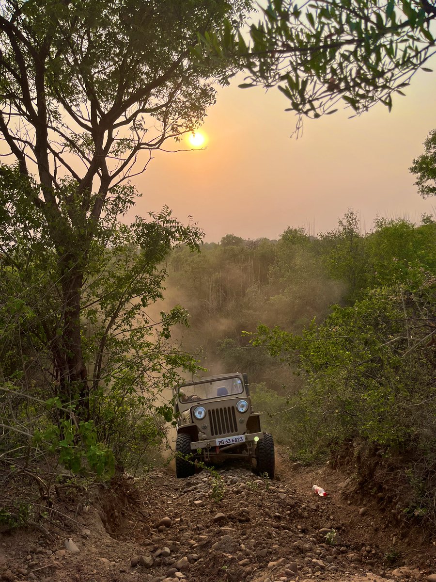 With every sunset, a new chapter begins. It's time to chase adventures and create unforgettable memories. #SunsetVibes #AdventureTime' #jeeplove #AdventureAwaits