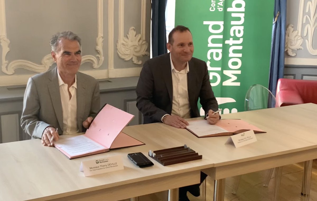 ecom_news's tweet photo. 💼 👷‍♂️ #Montauban : Le @GrandMontauban et l’@Afpa_Occitanie veulent répondre aux besoins des #entreprises du territoire. Reportage #Video. https://t.co/NYEoKIhtyJ @ThDEVILLE @villemontauban @Afpa_Formation #Occitanie #TarnEtGaronne #Emploi #Formation https://t.co/gi1YOr4OVh