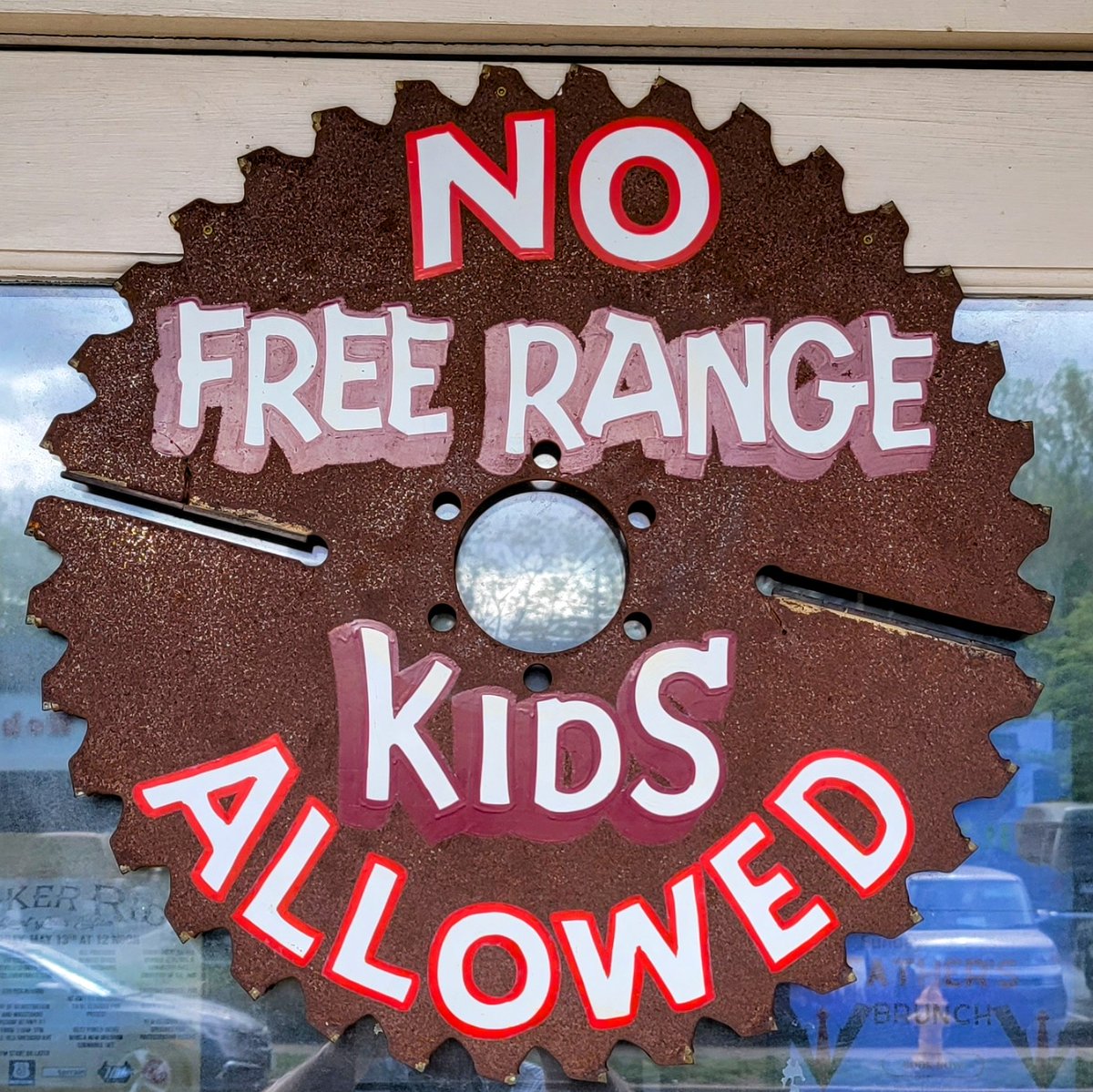 Kids are welcome, but well behaved *and* adult supervised children very much appreciated! 😉