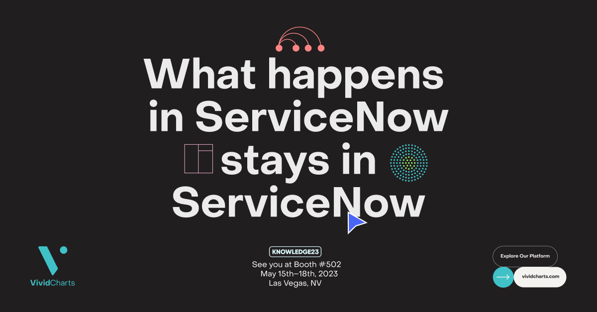 VividCharts (@vividcharts) on Twitter photo Are you done with busy work?
Let <a href="/vividcharts/">VividCharts</a> take <a href="/ServiceNow/">ServiceNow</a> reporting off your plate - automate your operational reports live, in-platform and eliminate excessive resource costs spent on manual reporting.
Connect with us at Knowledge next week for a live demo!
Booth #502 Are you done with busy work?
Let <a href="/vividcharts/">VividCharts</a> take <a href="/ServiceNow/">ServiceNow</a> reporting off your plate - automate your operational reports live, in-platform and eliminate excessive resource costs spent on manual reporting.
Connect with us at Knowledge next week for a live demo!
Booth #502