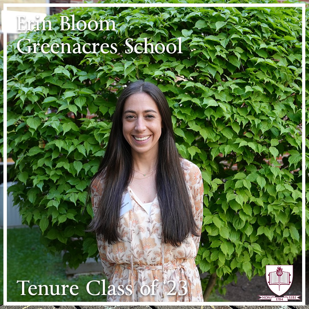 ScarsdaleEdu's tweet photo. Congratulations to the Tenure Class of '23, including Greenacres School's @3ebloom,  @MrsCorrenti3, @mrvdestefano and Catherine Herlihy! #FacultyFriday https://t.co/Tz2wuJr3q1