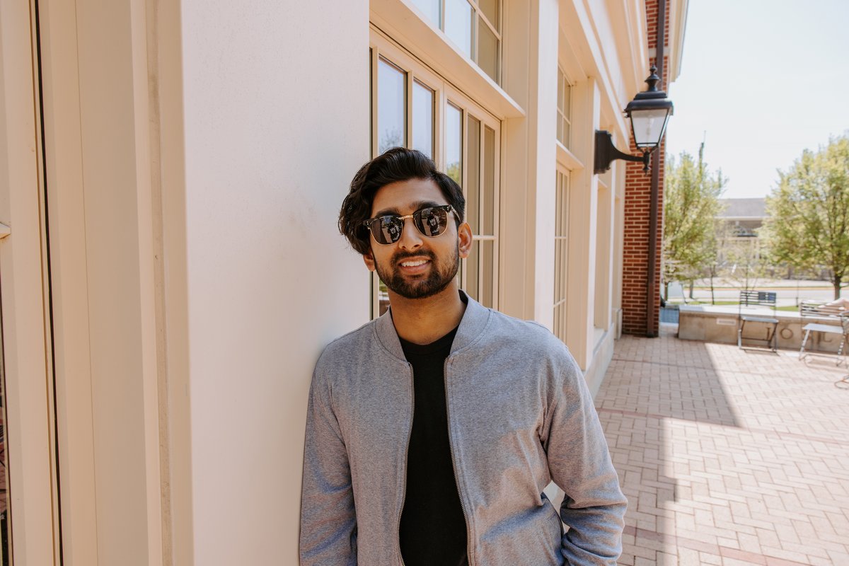 miamiuniversity's tweet photo. Meet Senior Kinshuk Tella. Kinshuk ‘23 double majors in geology and environmental science. Here’s how Miami has shaped him for the future. #SeniorSpotlight #MiamiOHGrad #LoveAndHonor https://t.co/kbkwdxiv2g