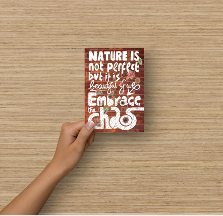 'Embrace the chaos' - Ivy & @rRetro87⁠

All artwork prints from The Future Is Ours Festival & designs for our street posters can be purchased at The Horsfall.⁠
⁠
#TheRightToACreativeLife #TheFutureIsOurFestival #MentalHealth #Create #CreativeSpaces #CreativeHealth @worthwhyle