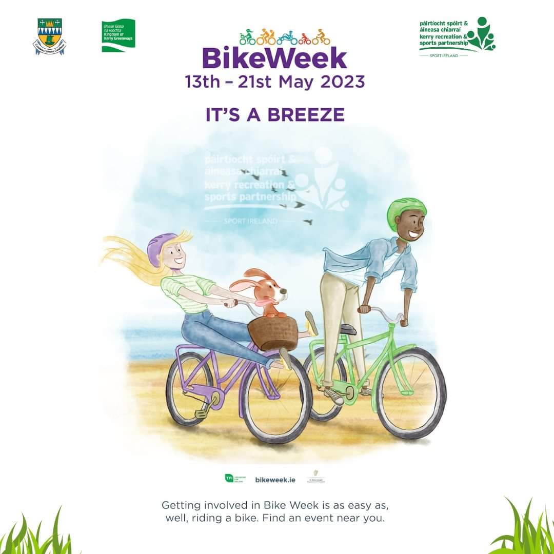 KerryRSP's tweet photo. ๐ฒ๐ฒ Excited to reveal activities and initiatives to celebrate #BikeWeek in Kerry!
Visit the link below for a full list of activities you can join or take part in:
๐https://t.co/LU5nHppDls
๐ฒ๐ตโโ๏ธ๐ฒ
#BikeWeek2023
#BikeWeekKerry
#GetOnYourBike
#JoinTheFun https://t.co/efeRQWd7YM