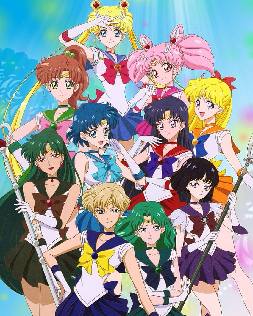 Sailor Moon Art on X: Sailor Moon Crystal season 3 promotional artwork   / X