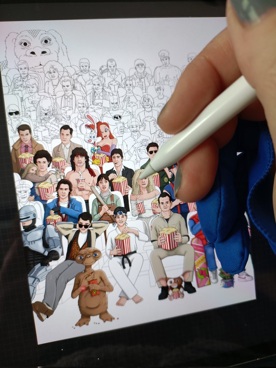 Here's another sneak peak for you ... 80s movies coming soon 😁

#80s #80smovie #80sfilm #80sfilmsarethebest #movies #ghostbusters #robocop #ferrisbueller #movieart #moviefanart #filmfanart #cinema