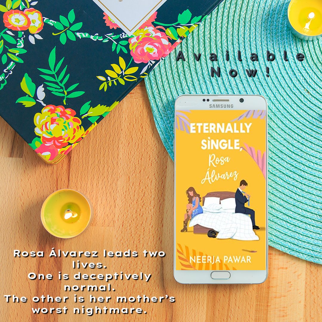 🎉🎉SALES BLITZ🎉🎉
Eternally Single, Rosa Alverez by Neerja Pawar is a hot new romantic comedy–check out the gorgeous Latianx romcom and be sure to grab your copy today! 
Amazon: bit.ly/ESRA-NeerjaPaw…