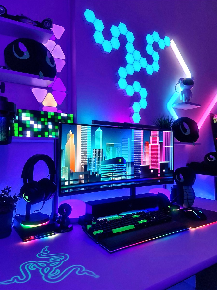 ChromaRepublic's tweet photo. ℕ𝕖𝕠𝕟 ℂ𝕚𝕥𝕪: 𝕊𝕥𝕒𝕣𝕝𝕚𝕘𝕙𝕥 🌃🌟🌌
📸: @razer Axon wallpaper app 😍🌈
#razerchroma #forgamersbygamers #rgb #razersetup #wallpaper #razergaming #chromaeverything #razerstreamer #razerfaithful #biggestrazerfan https://t.co/rUnLQKzcfL
