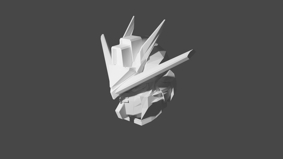 bytes_by's tweet image. Ready to print?
#Blender3d #gundam #Strikefreedom #Hangsonthewall #3dmodeling