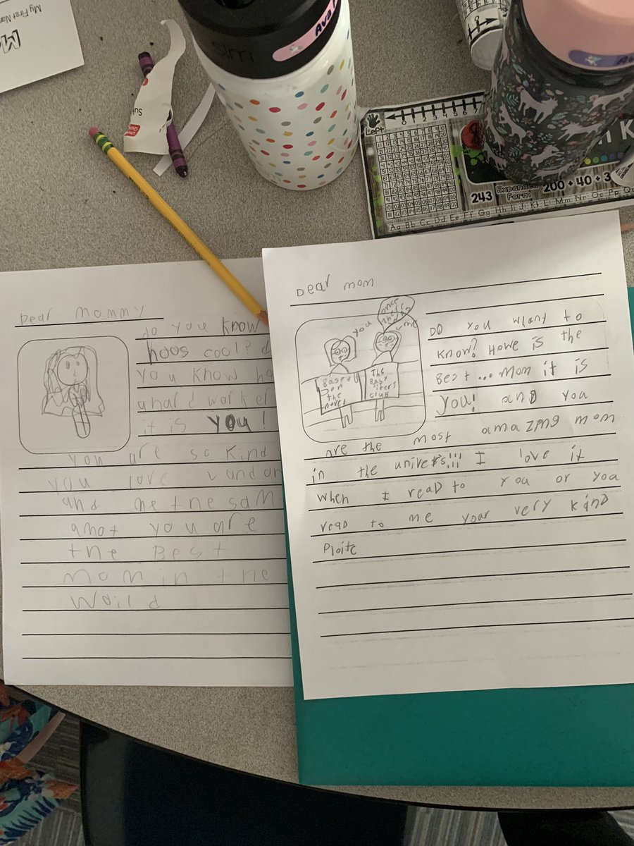 Mrs_Stevens2's tweet photo. Writing opinion pieces about our moms to put in our handmade cards-some included identity maps  @TroyUnion https://t.co/V1EOHJzqqA
