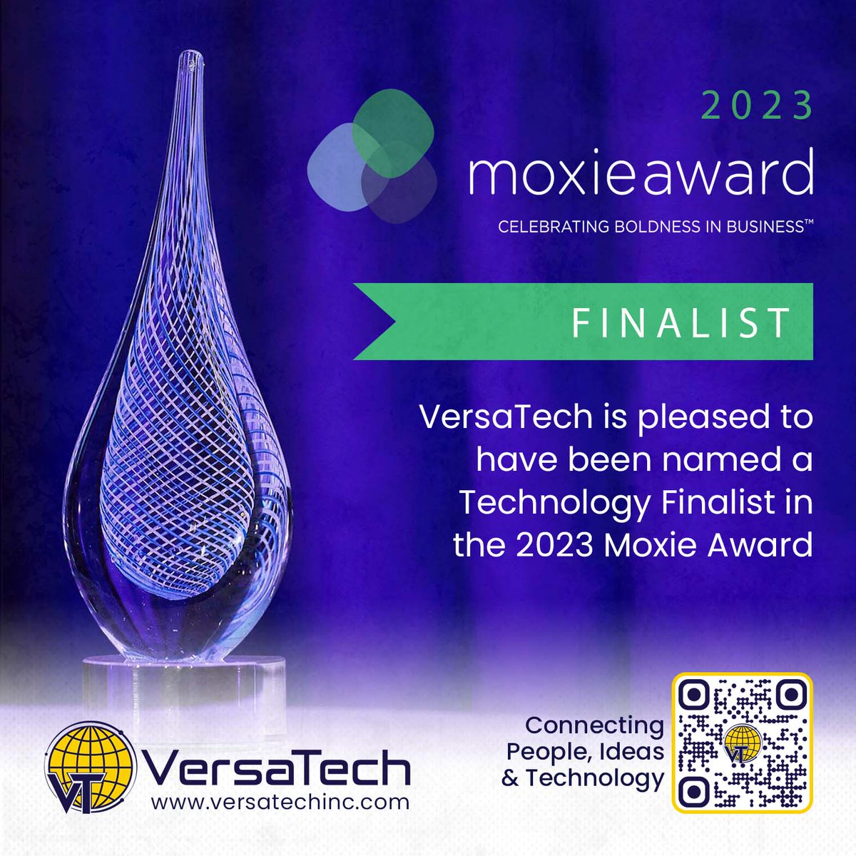 VersaTech is proud to be one of the top 🏆companies named in the 2023 #MoxieAwardDC! 🔗 
moxieaward.com/finalists/

#moxieaward #technology #leaders #dcmetro #innovation #teamwork #bold #leadership #business
