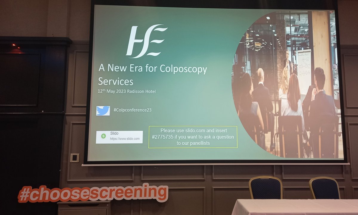 NSShse's tweet photo. That's a wrap. With plenty of food for thought from today's presentations, Clinical Director of #CervicalCheck @russellnoirin closes #Colpconference23 thanking all our speakers, attendees and the organising team.
#ChooseScreening https://t.co/oBqQnbkxN7