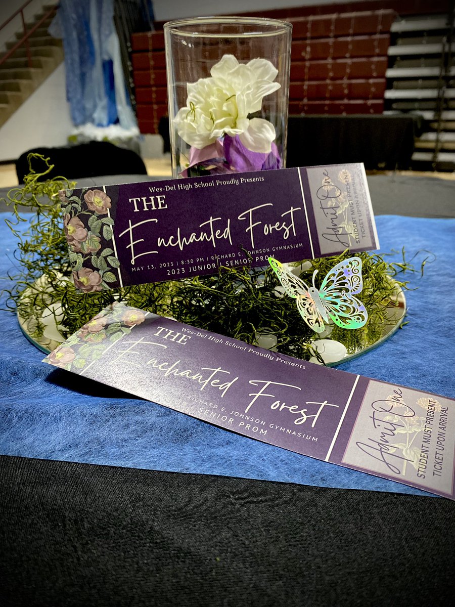 Prom is tomorrow!Doors will open at 8:30 for the Red Carpet under the 

After Prom in Wes-Del’s Field House for all prom attendees from midnight until 2am. Students are to enter through door 15 to check in. 

Signing in and out is mandatory for all students for both events.