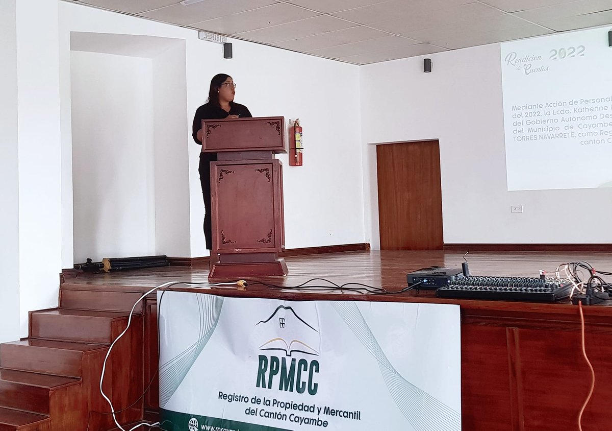 Registro de la Propiedad Cayambe tweet media