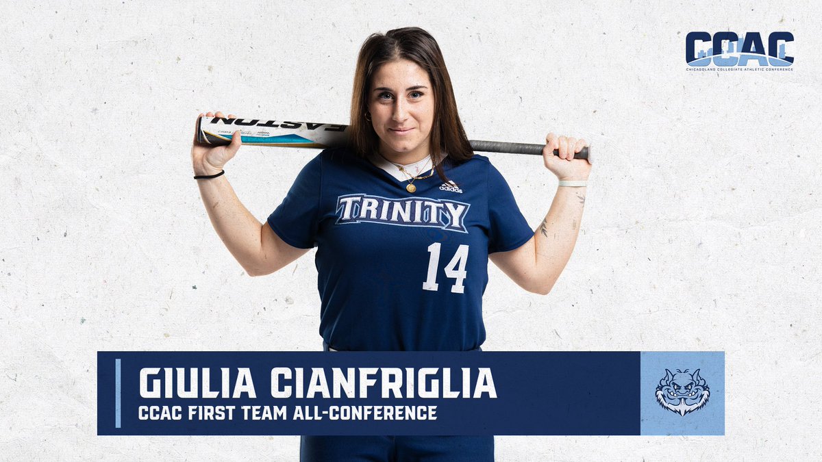 TrollsSoftball's tweet photo. Congrats to our very own @GiuliaCianfrig1 and @charliesartoris  for earning CCAC First Team All-Conference Awards, breaking the barrier of being recognized as the top 18 players in the conference #buildtheark https://t.co/djvWadrZ5y
