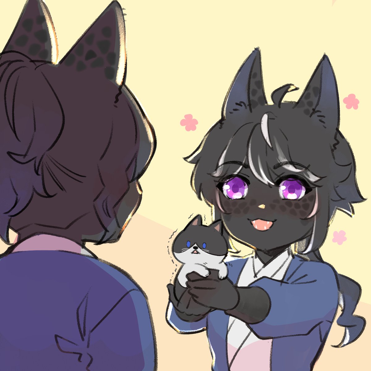 เลี่ยงจี๋&หวังหย่ง (พี่น้องแมวจันทรา) tweet media