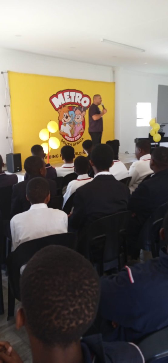 glissonniekerk's tweet image. Did our first High School! Surprisingly they responded so well although the program has been designed for kids 3-13. We will be back next month Alpha &amp;amp; Omega Christian College. 
#KidsMinistry #SchoolPrograms #MetroWorldKids #SouthAfrica
