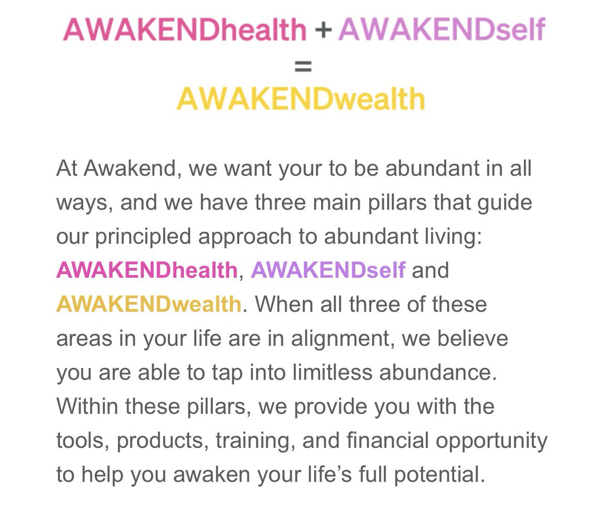 garalray's tweet photo. I would love to share more with you ~ #awakend #health #self #wealth #opportunity #healthandwellness #millionaremindset #letsruntogether #letsbefriends #helpingothers https://t.co/zs9EAfHCJq