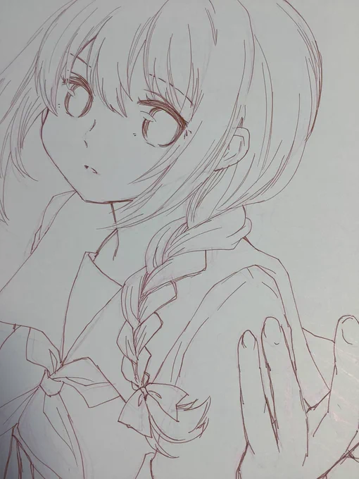 今夜中に一枚描けるかな