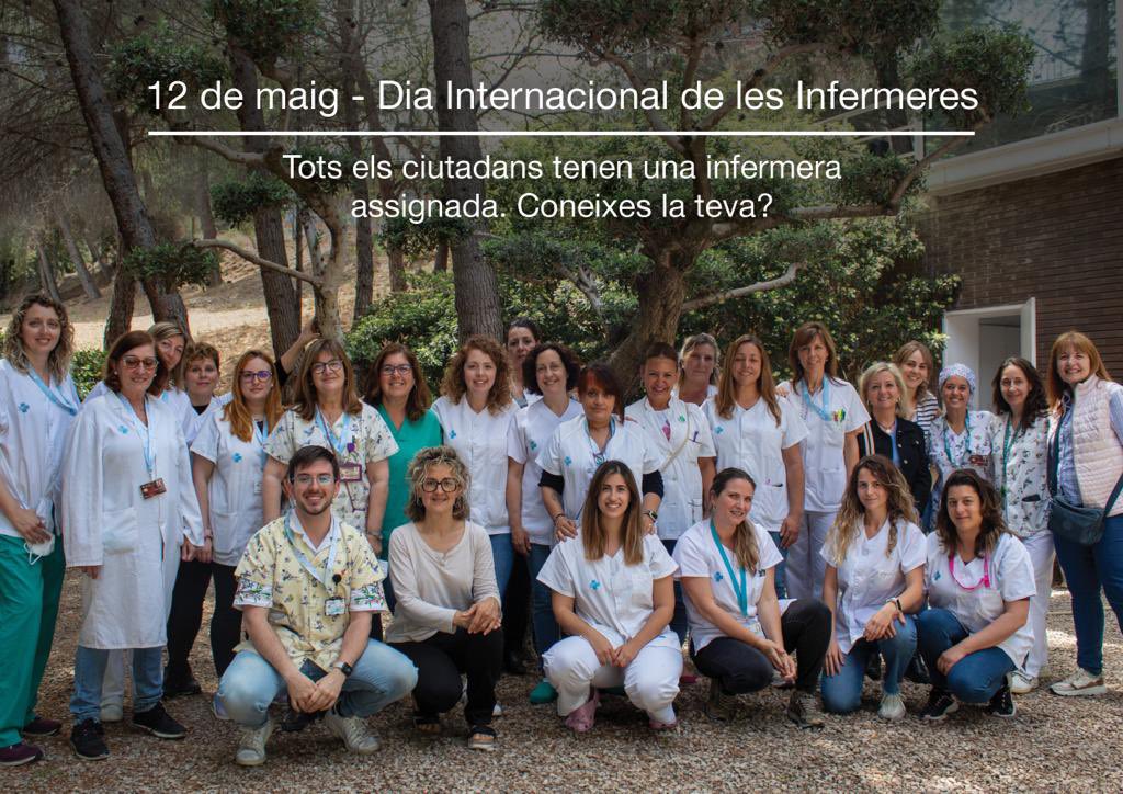 L’equip de Sant Andreu de la Barca us desitja FELIÇ DIA DE LA INFERMERA!