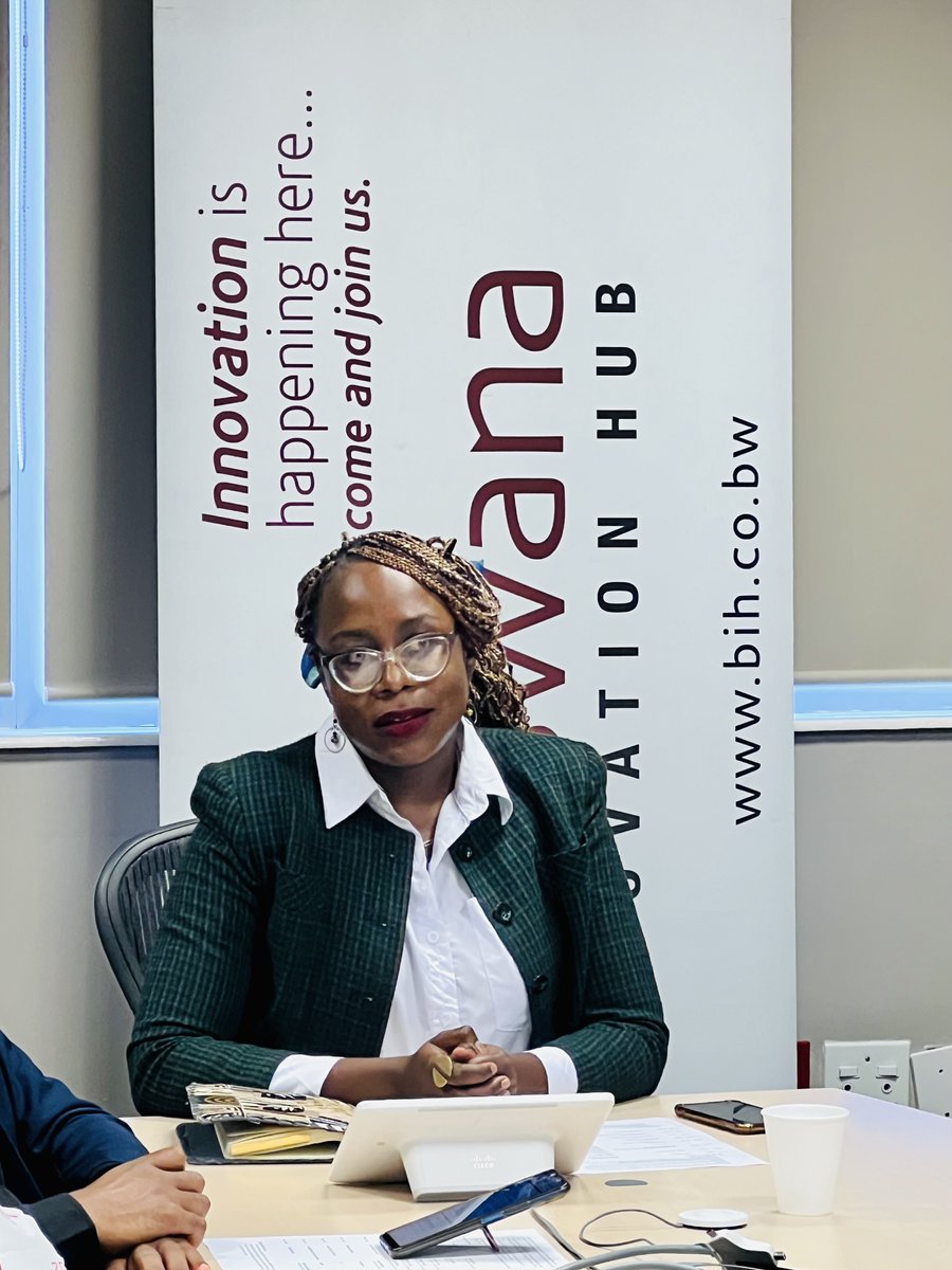 YourBDIH's tweet photo. BDIH is proud to have two of its innovators, Didintle Moreki the founder of @Organic_Nat , and Kenneth Setimela the founder of @leveragepointbw, as speakers for the Innovation Bridge Portal (IBP) initiative.

#BDIH #LetsInnovate #WorldBank #Thinkroom https://t.co/mD73eAMrD4