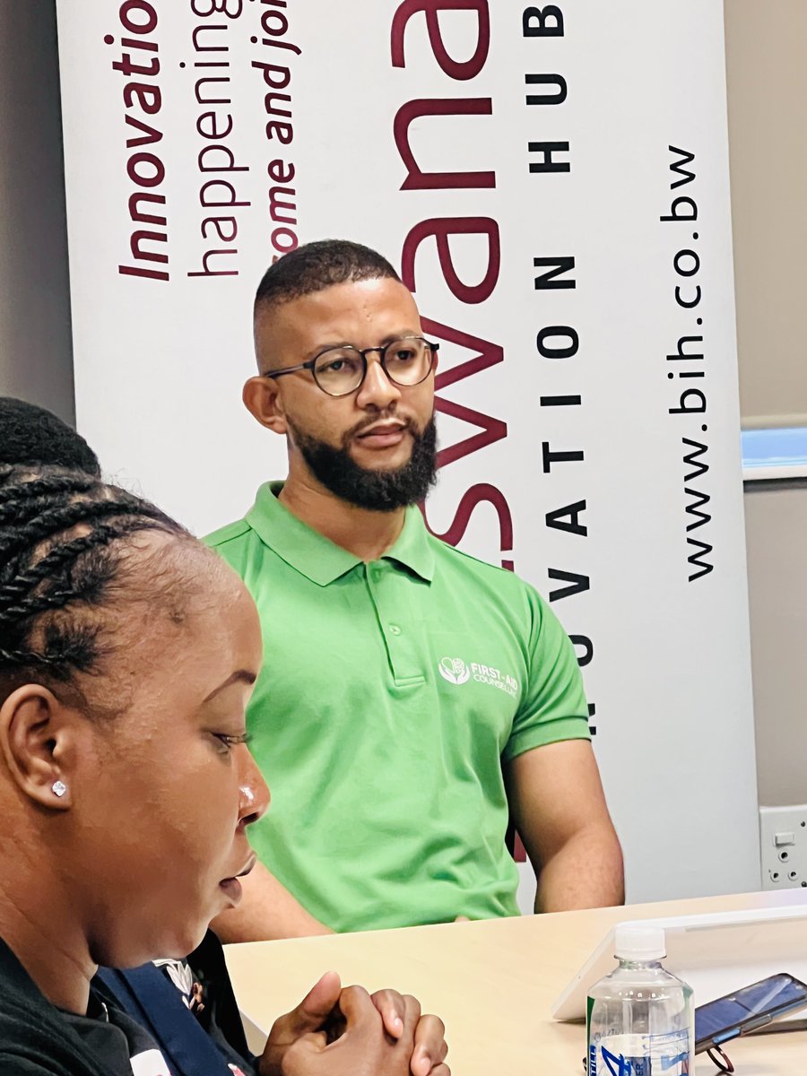 YourBDIH's tweet photo. BDIH is proud to have two of its innovators, Didintle Moreki the founder of @Organic_Nat , and Kenneth Setimela the founder of @leveragepointbw, as speakers for the Innovation Bridge Portal (IBP) initiative.

#BDIH #LetsInnovate #WorldBank #Thinkroom https://t.co/mD73eAMrD4