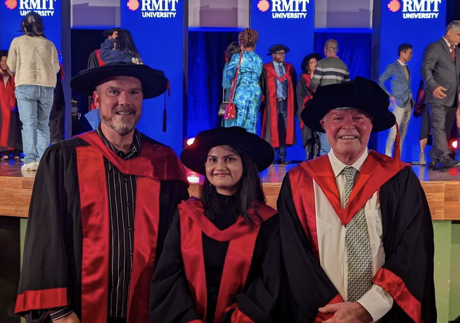 Paul Ramsland (@pramsland) on Twitter photo Today it was wonderful to celebrate the graduation of 3 PhDs I have had the privilege to supervise with a great team #SimonCollett <a href="/Lachlan_Coff/">Lachlan Coff</a> <a href="/DebolinaMajumd7/">Debolina Majumdar</a> @AaronElbourne @TheBottFly #PeterSmooker <a href="/ResearchRMIT/">RMIT Research</a> Today it was wonderful to celebrate the graduation of 3 PhDs I have had the privilege to supervise with a great team #SimonCollett <a href="/Lachlan_Coff/">Lachlan Coff</a> <a href="/DebolinaMajumd7/">Debolina Majumdar</a> @AaronElbourne @TheBottFly #PeterSmooker <a href="/ResearchRMIT/">RMIT Research</a>